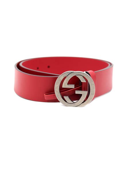 cintura gucci uomo rossa|cinture gucci donna firmate.